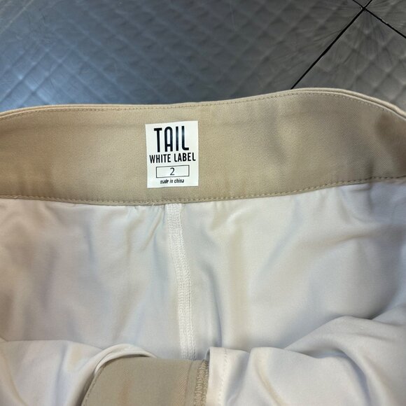 TAIL WHITE LABEL WOMENS TAN SKORT SIZE 2 - Picture 3 of 6
